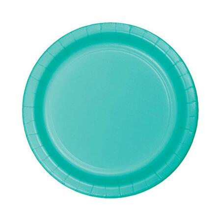 HOFFMASTER Teal Lagoon Banquet Plates, 240PK 324782
